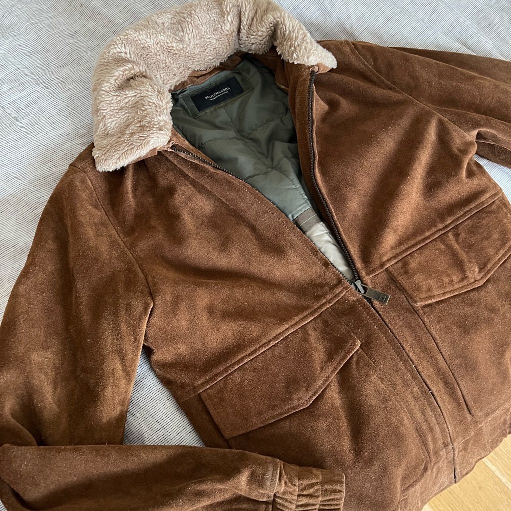 Scotch And Soda Genuine Suede Jacket